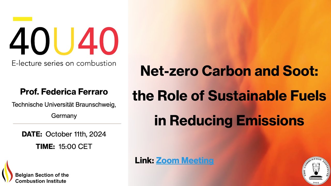 Federica Ferraro - Net-zero carbon and soot: the role of sustainable fuels in reducing emissions