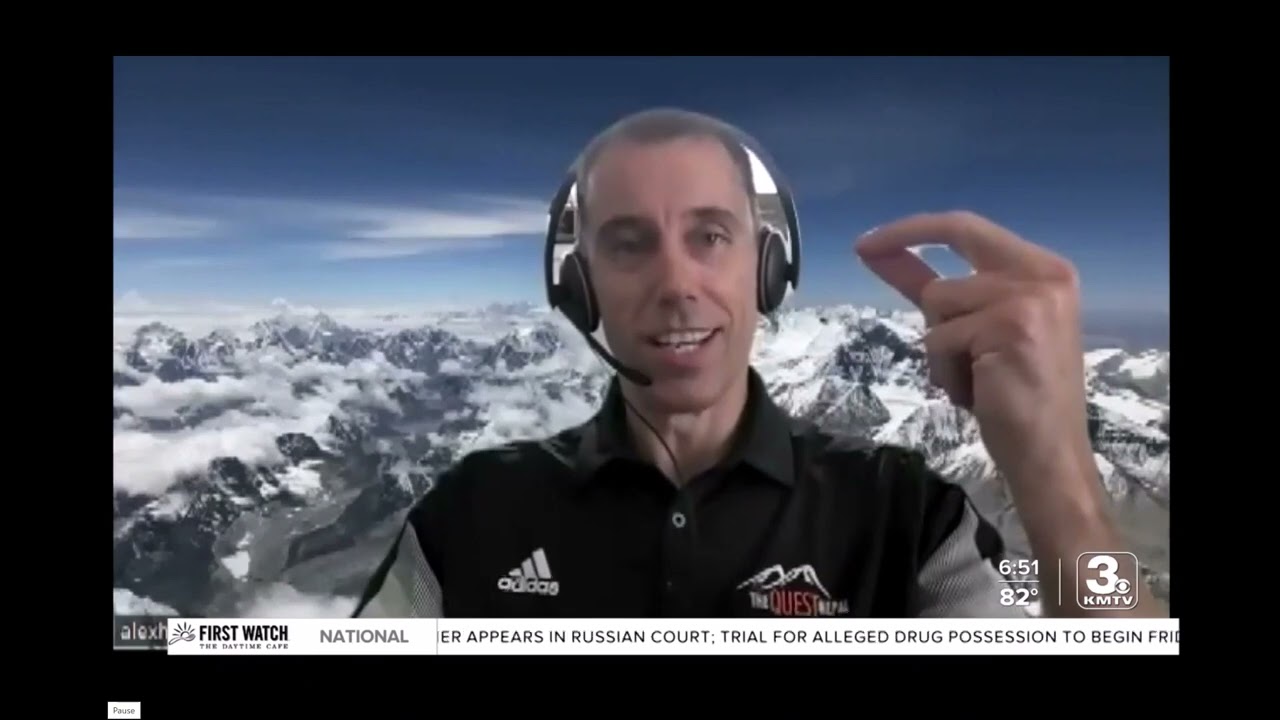CBS Channel 3 in Omaha Interviews Alex Harz about 'THE QUEST: Nepal'