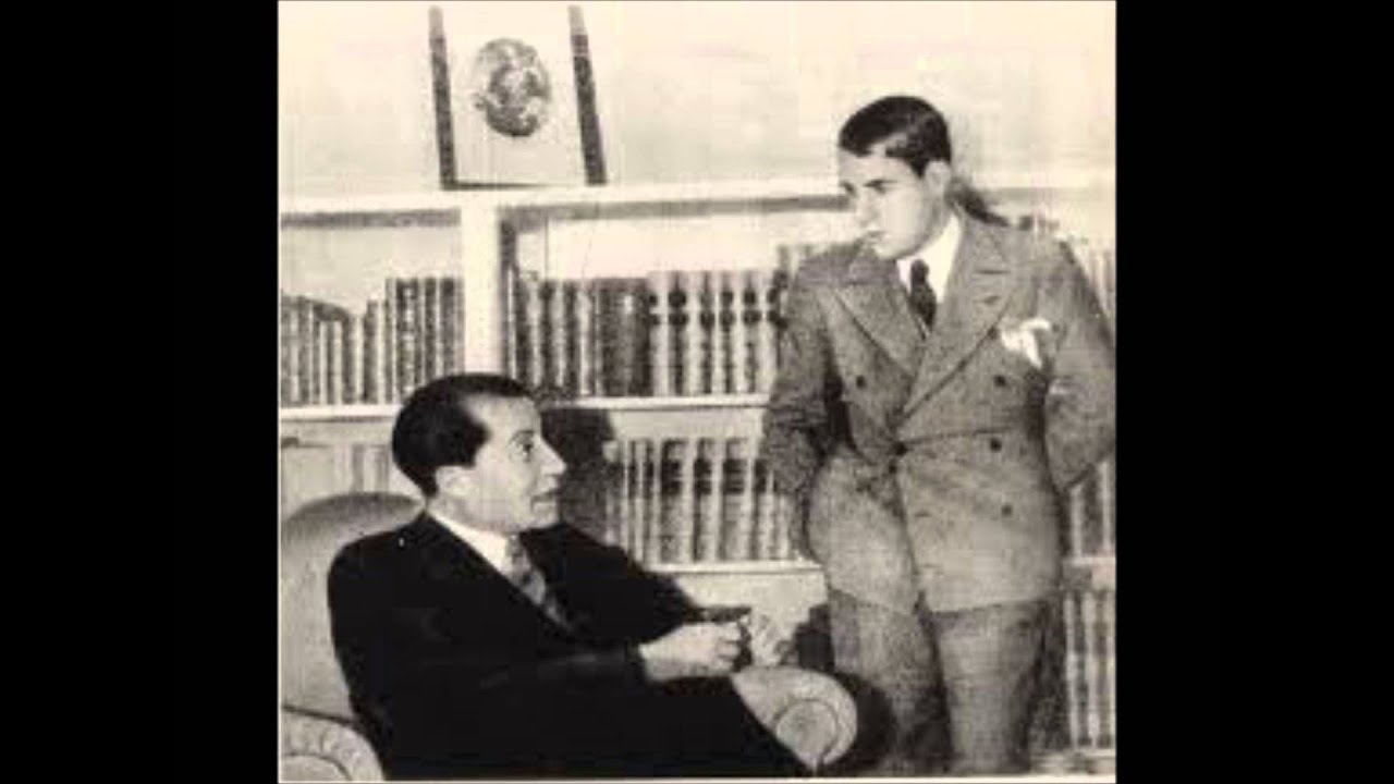 Discurso de Jose Antonio Primo de Rivera. Fusión de FE y JONS en el teatro Calderón de Valladolid.