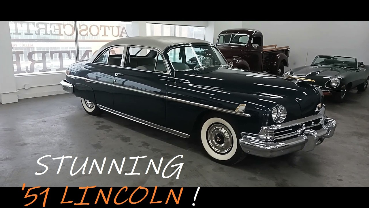 12 15 26 ПОТРЯСАЮЩИЙ LINCOLN COSMOPOLITAN 1951 ГОДА, ЗАМЕЧЕННЫЙ В МОНТРЕАЛЕ, КАНАДА