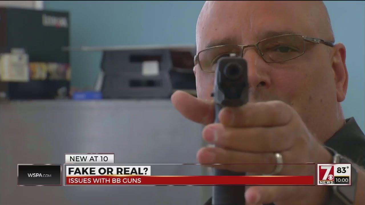 Real or Fake guns? Officers can't tell