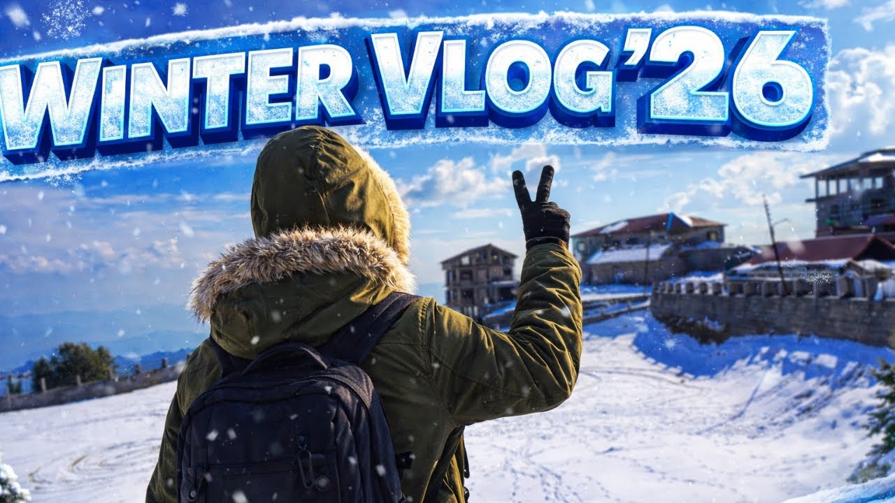 Winter Vlog 2026 (Complete) ❄️ | Snowstorms, Stargazing & Trekking in Pakistan