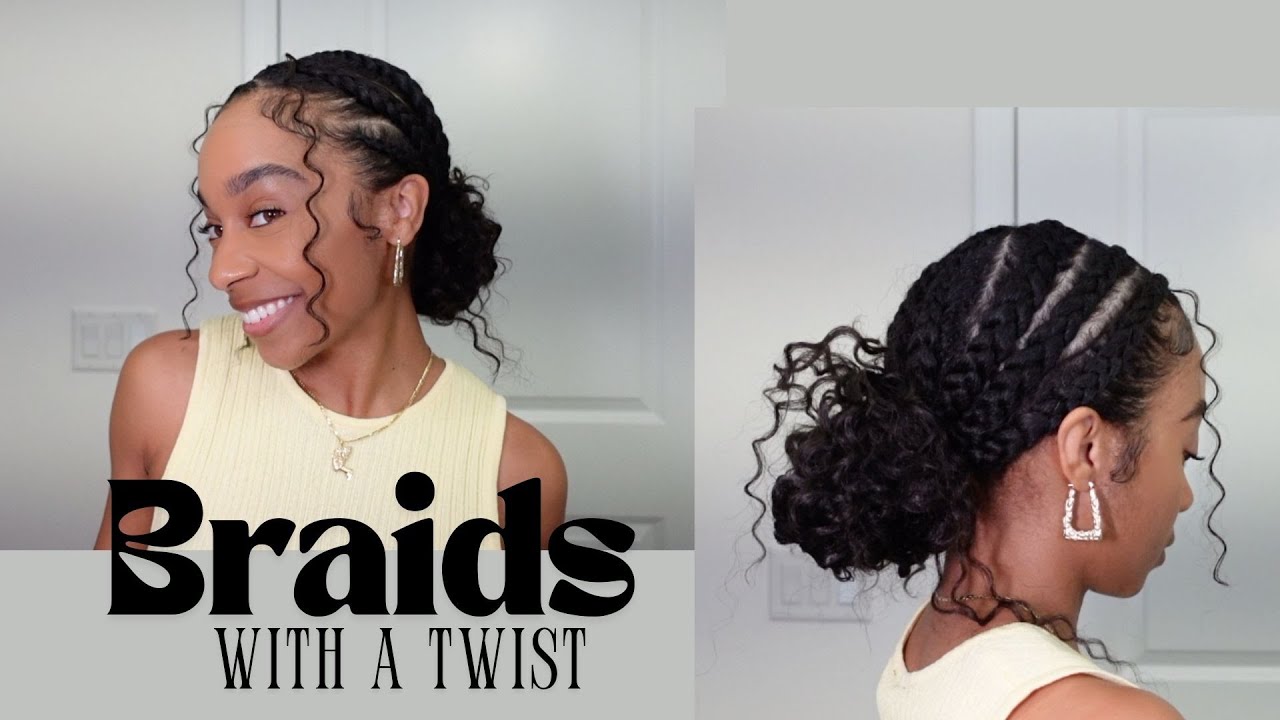 DIY Cornrows & Curls