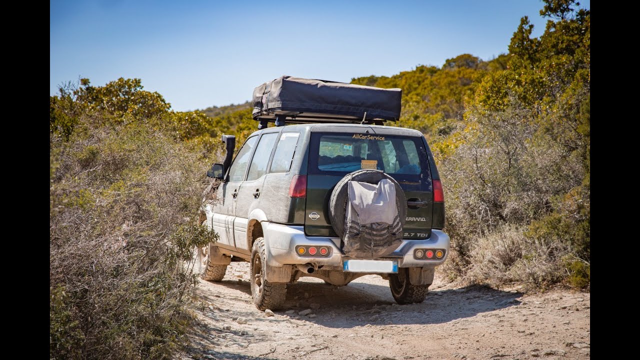Corsica Overland - Desert des Agriates - in my Nissan Terrano II - Cinematic 4K Video
