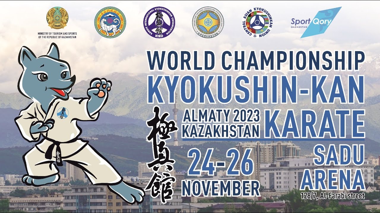 WORLD CHAMPIONSHIP KYOKUSHIN-KANALMATY 2023 KARATE (2 Tatami)