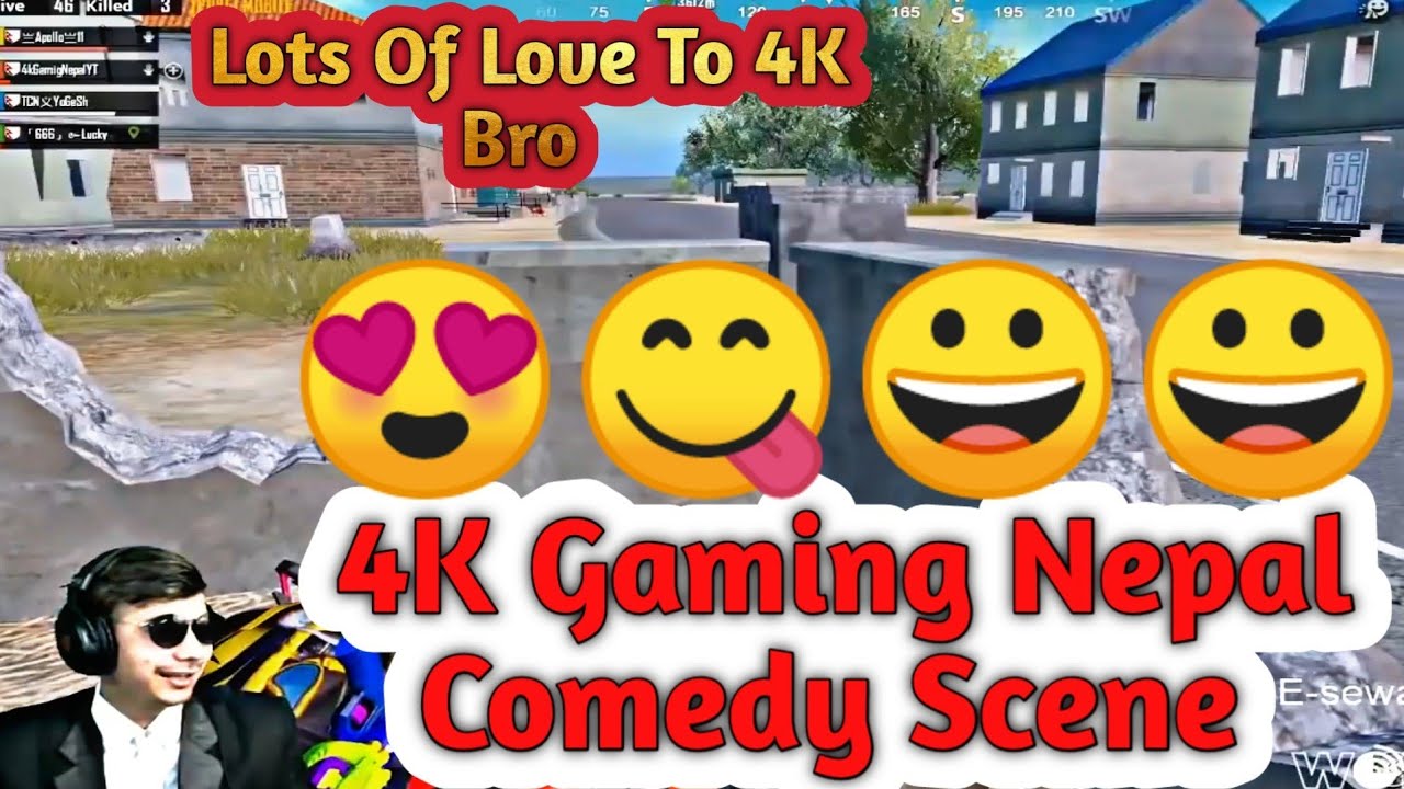 TOP 5 4K GAMING NEPAL COMEDY SCENE||KANDA IN PUBG MOBILE_HD