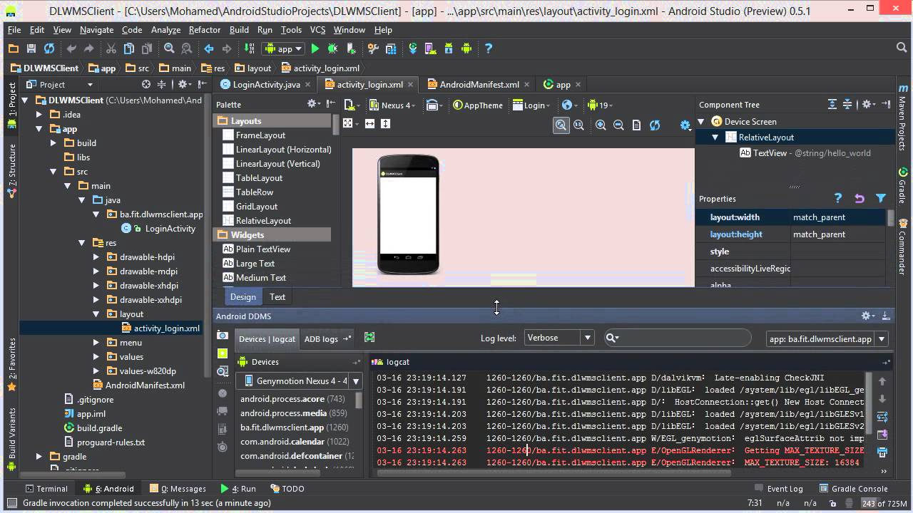02 - Android Hello World
