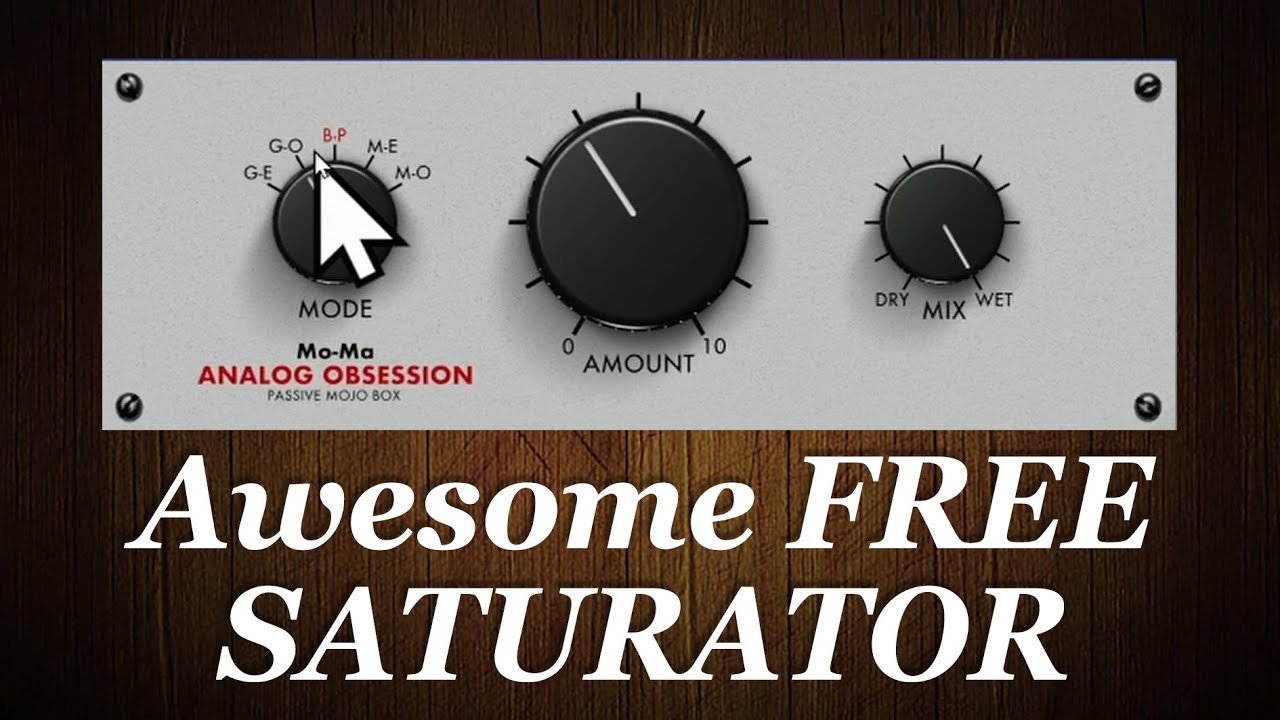 MoMa FREE Saturation plugin to fatten up tracks