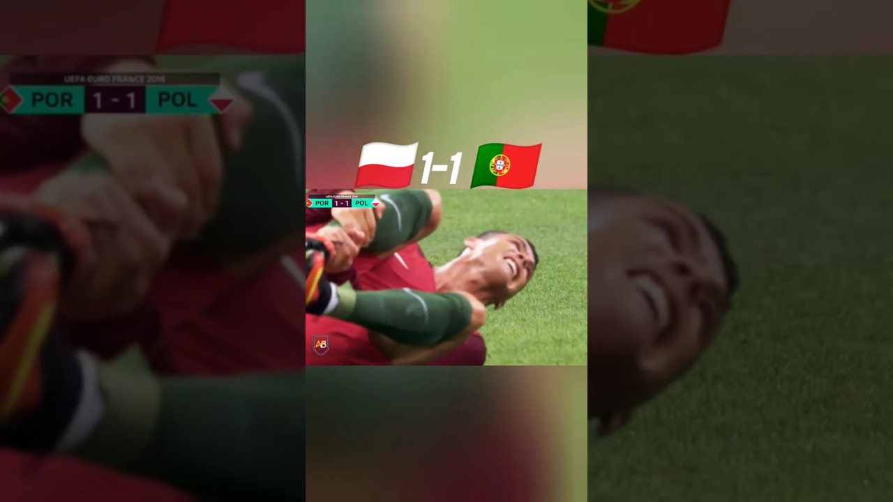 RONALDO TAKES DOWN LEWANDOWSKI IN EURO 2016 SHOWDOWN 