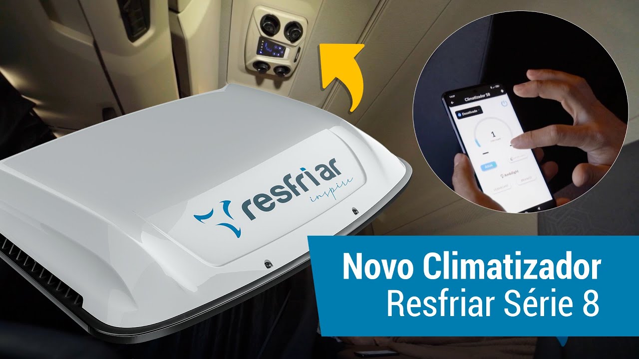 Climatizador para Caminhão Série 8 Resfriar [2022]