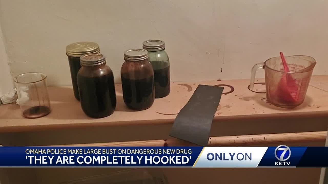 Omaha Police make large bust on dangerous new drug