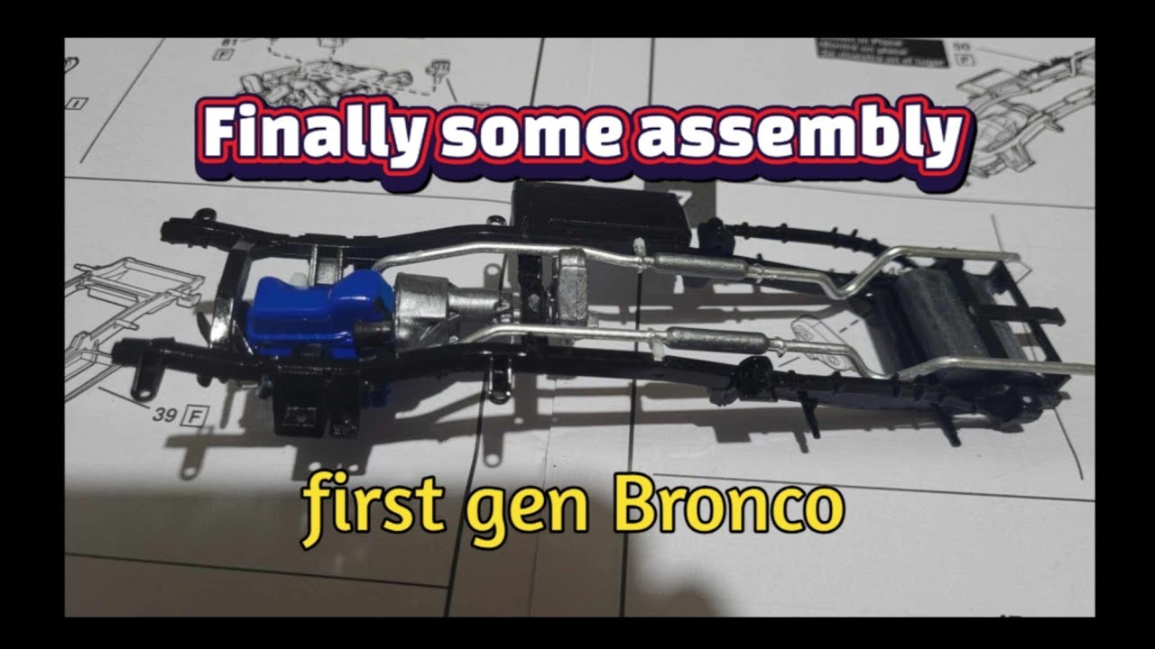 Model car build 1st gen Bronco 