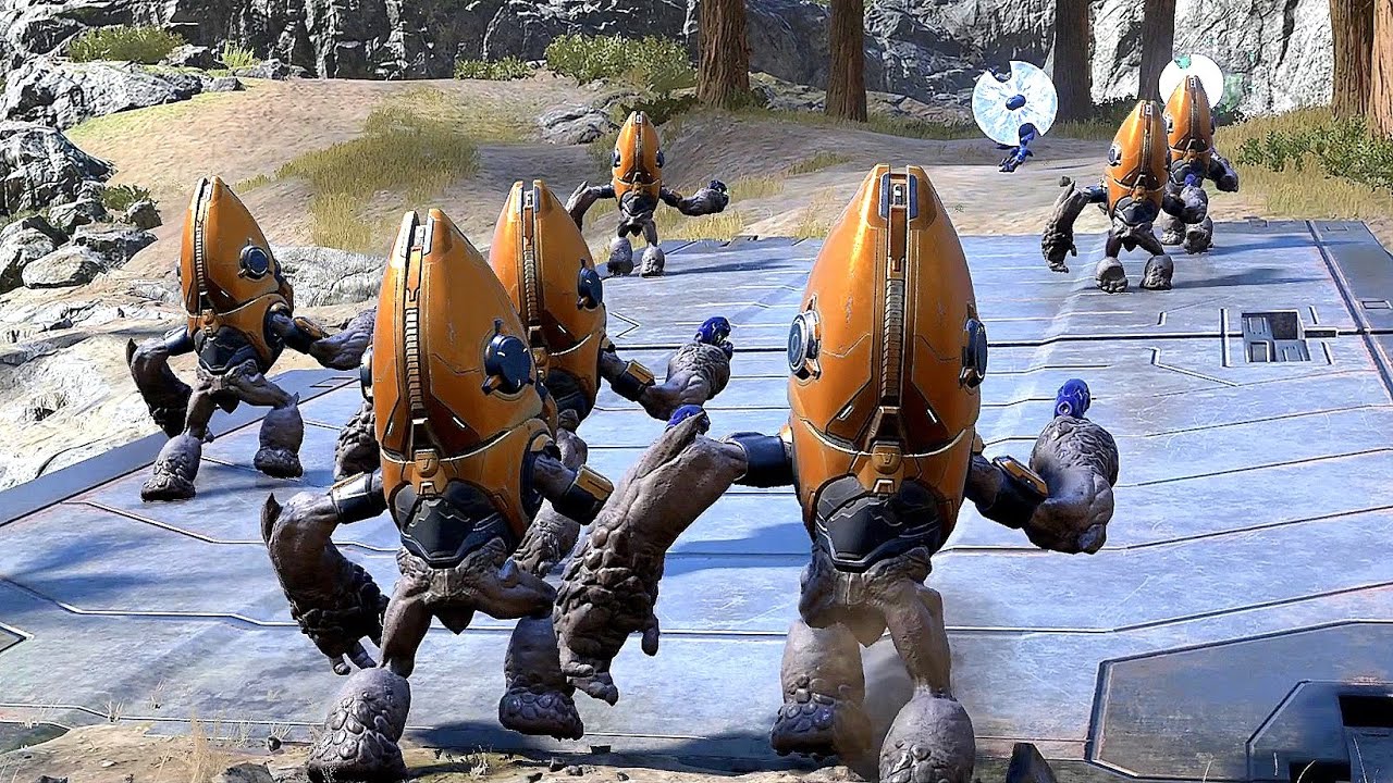 HALO INFINITE NPC Wars - Grunts vs Jackals