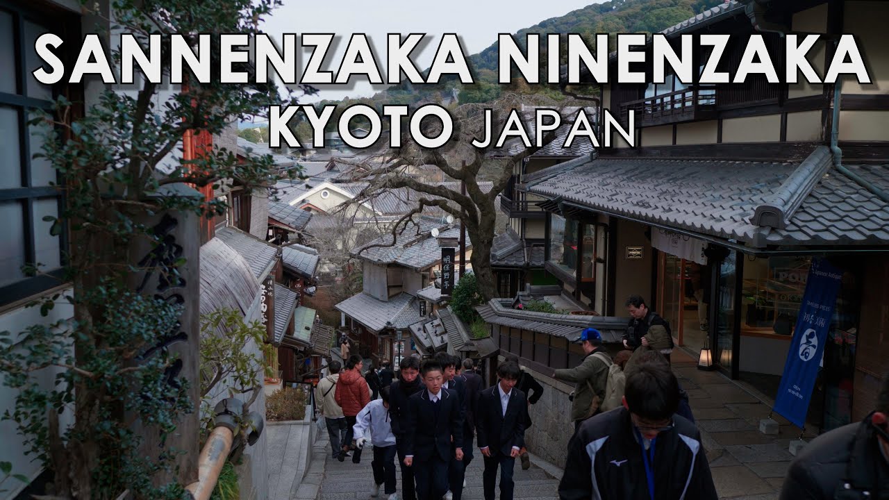 Walking in Kyoto - Sannenzaka & Ninenzaka