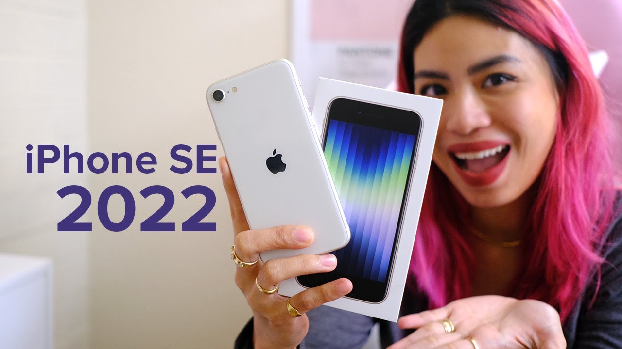 iPhone SE (2022) camera tour + unboxing!