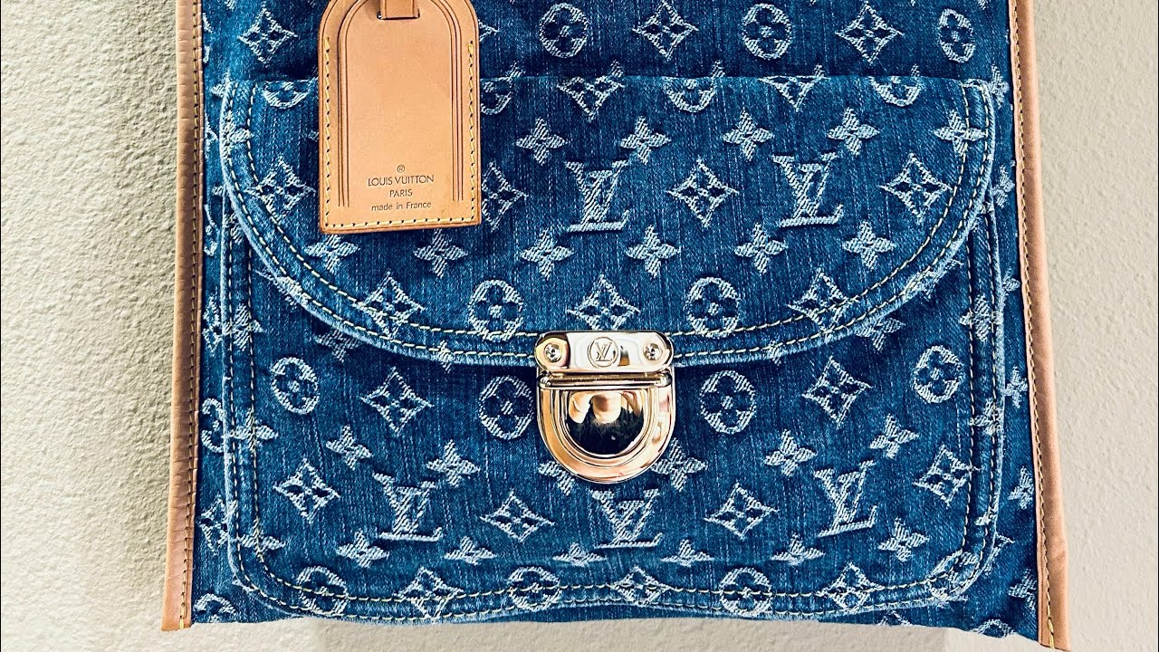 Vintage Louis Vuitton Denim rare