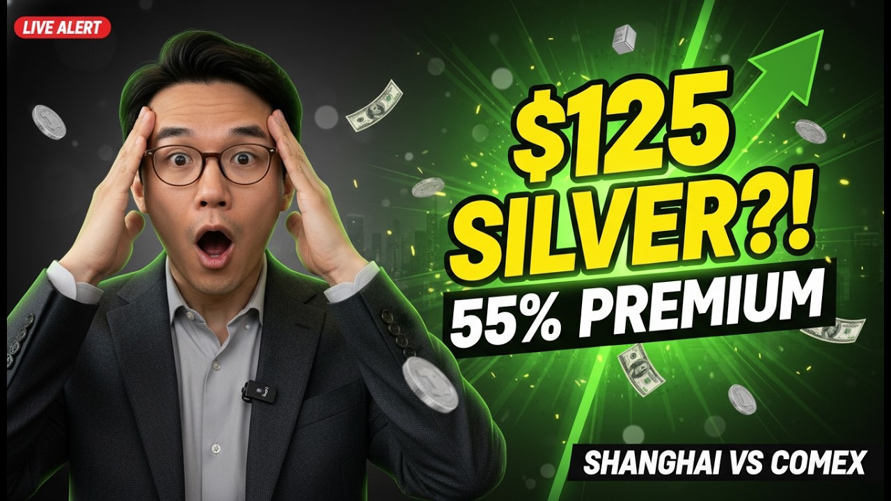 55% Premium — What Shanghai's $125 Silver Price Means For Your Stack