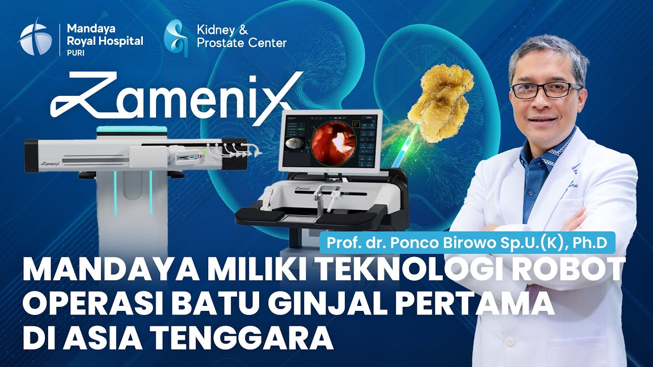 Penanganan Batu Ginjal Tanpa Operasi dengan Teknologi Robotik di Mandaya Royal Hospital Puri