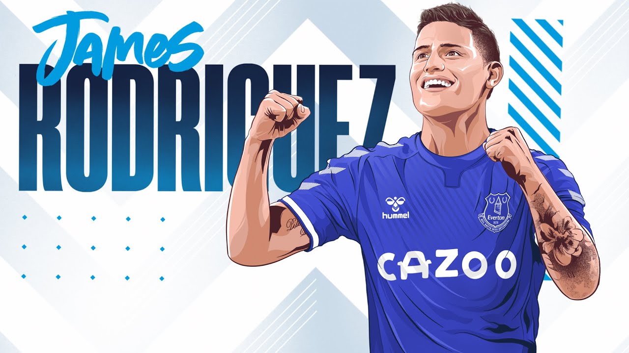 JAMES RODRIGUEZ SIGNS FOR EVERTON! | FIRST INTERVIEW WITH COLOMBIA SUPERSTAR