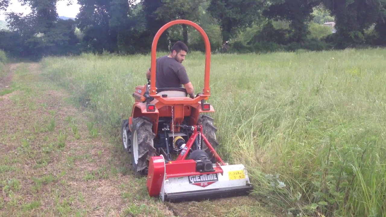 Mulcher für Traktoren der Serie EF leichte Baureihe für Traktoren von 12 bis 25 PS GIEMME MACHINERY
