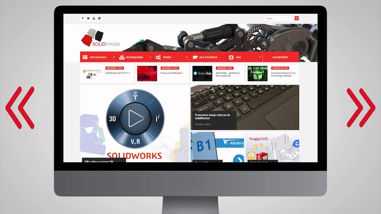 SOLIDMANIA - Twoje źr&oacute;dło informacji SOLIDWORKS
