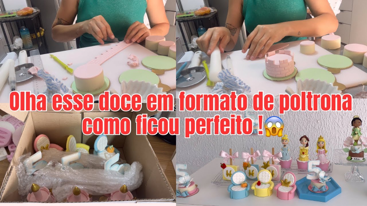 Correria de encomenda com 2 crianças -DOCES PRINCESAS FICOU DEMAIS ESSES MODELOS- poltronas fácies !