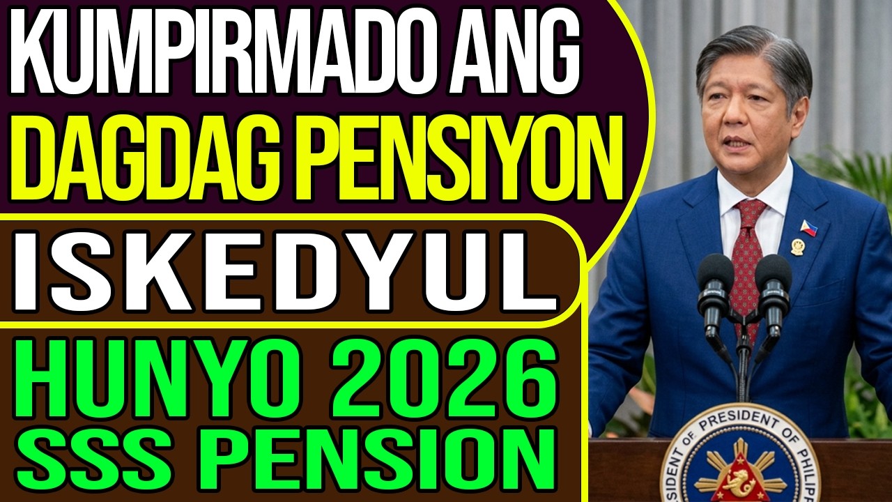 🔥 SSS Pension 2nd Round Increase JUNE 2026 &mdash; Release Schedule CONFIRMED! Ito na ang Dagdag!