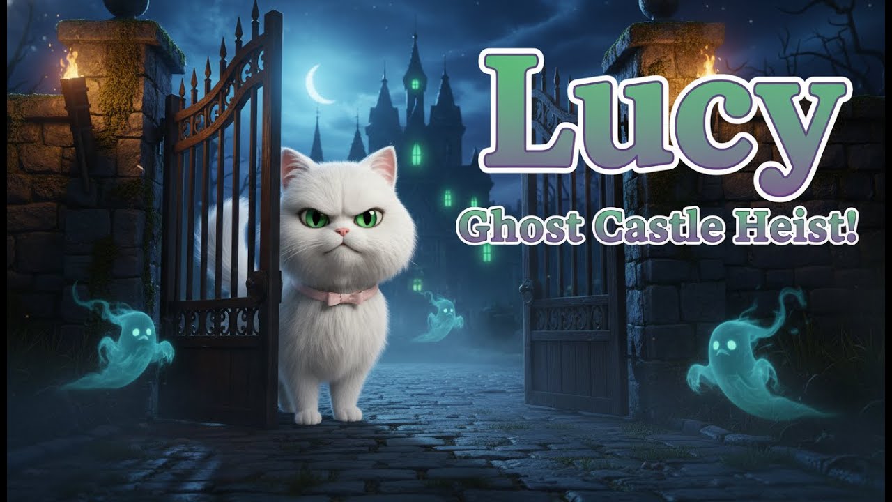 Cat Story - Mama Lucy’s Daring Midnight Infiltration 🐱🌃 | Mama Meow