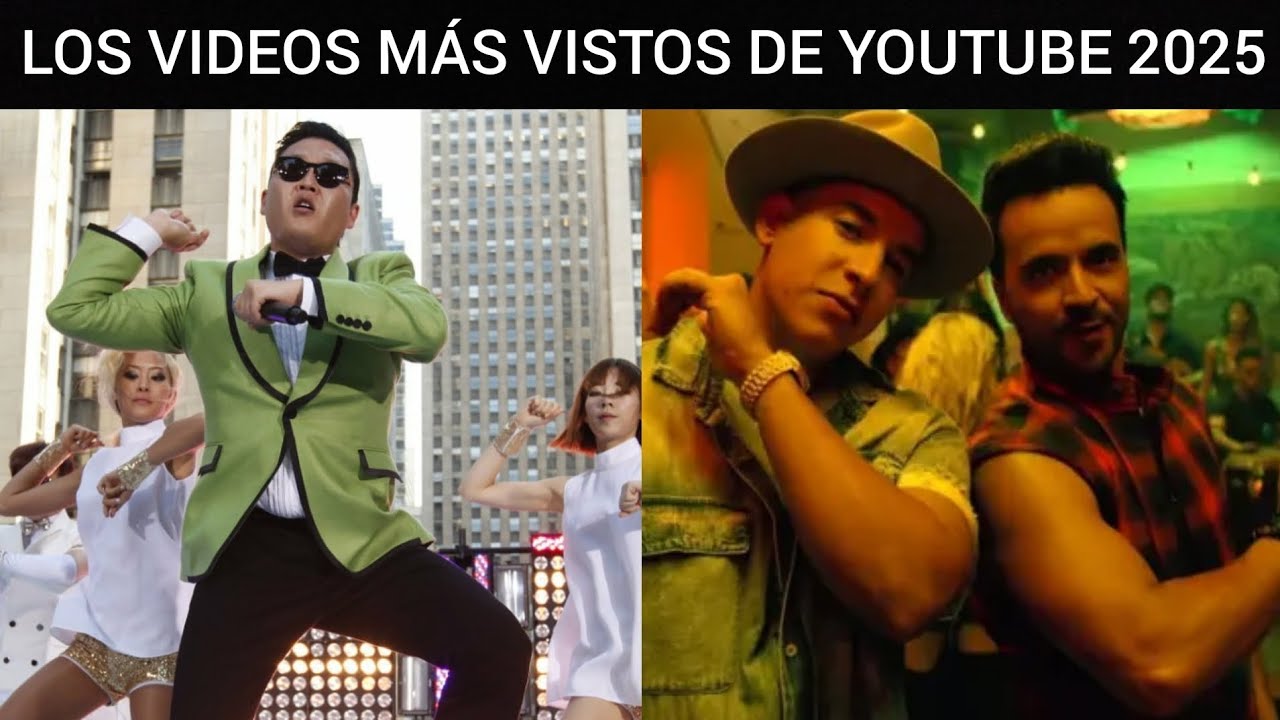 LOS 10 VIDEOS MAS VISTOS DE YOUTUBE