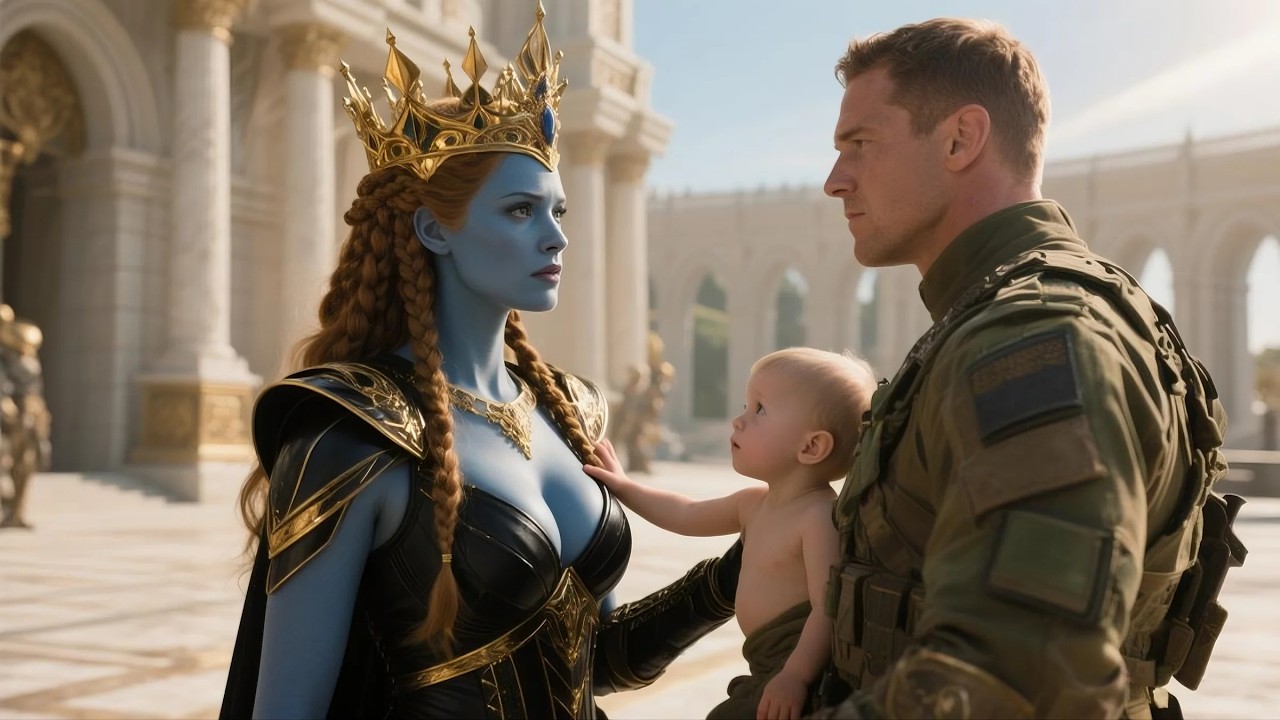 The Alien Queen's Child Hugged Me, Shouting _Dad!_ Everyone in the Palace Was Stunned..!!