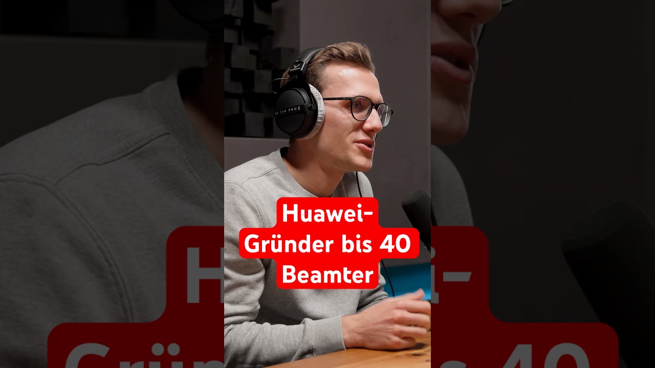 Huawei Gründer war bis 40 Beamter