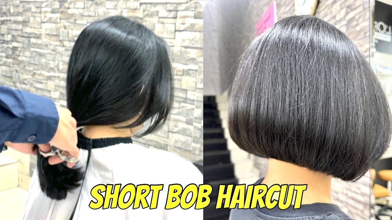 SHORT BOB HAIRCUT | POTONG RAMBUT BOB | Hair Transformation | new hairstyles | Update 2024