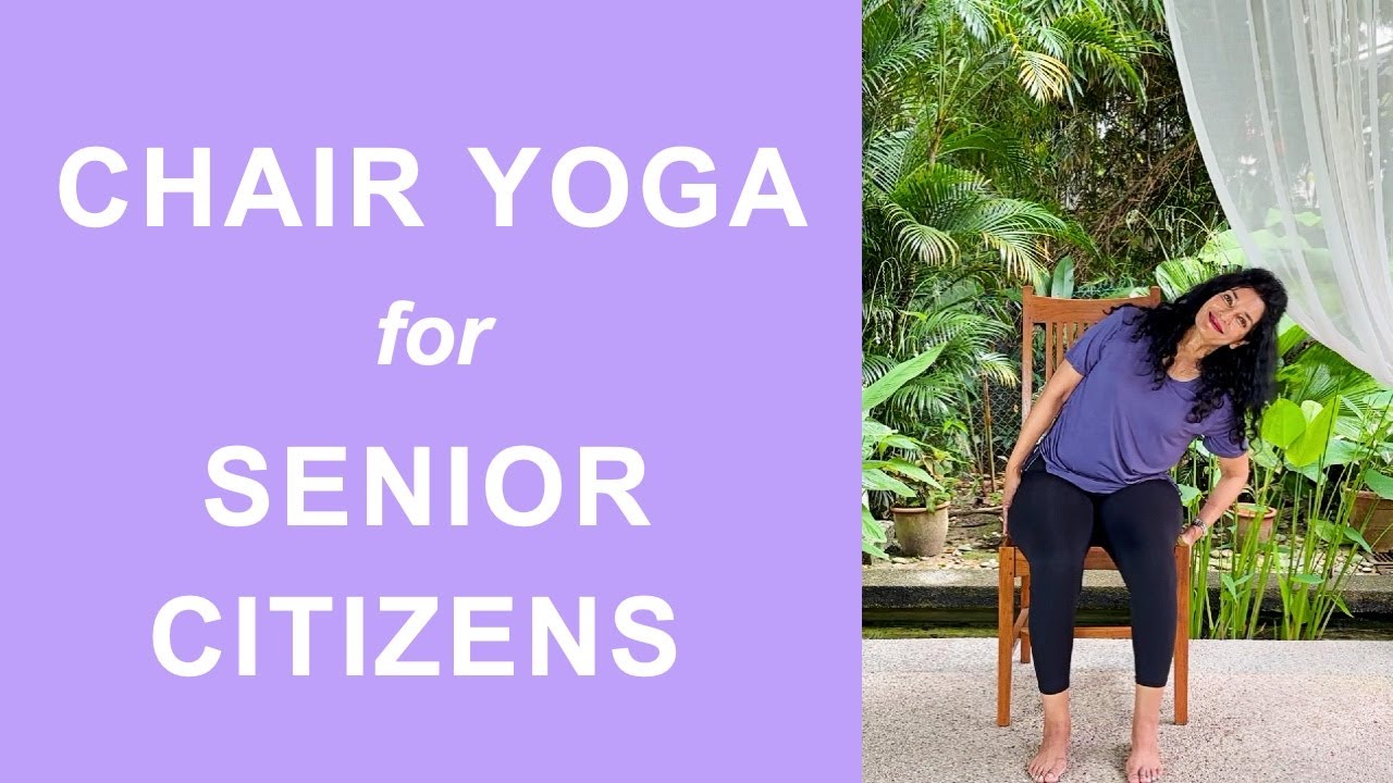 GENTLE SEATED EXERCISES FOR SENIOR CITIZENS - Chair Yoga For Seniors - TARGET YOGA