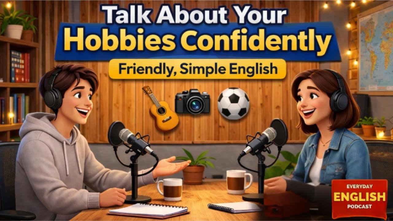 How to Talk About Your Hobbies in English | Simple Everyday English