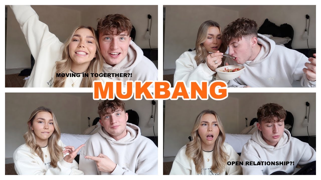 OUR FIRST EVER MUKBANG!!