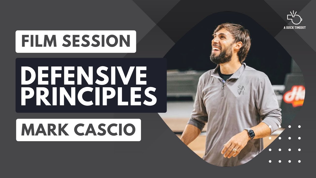 Basketball DEFENSIVE Principles of Play | Mark Cascio