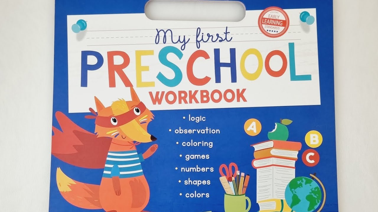 My first PreSchool workbook by Scholastic