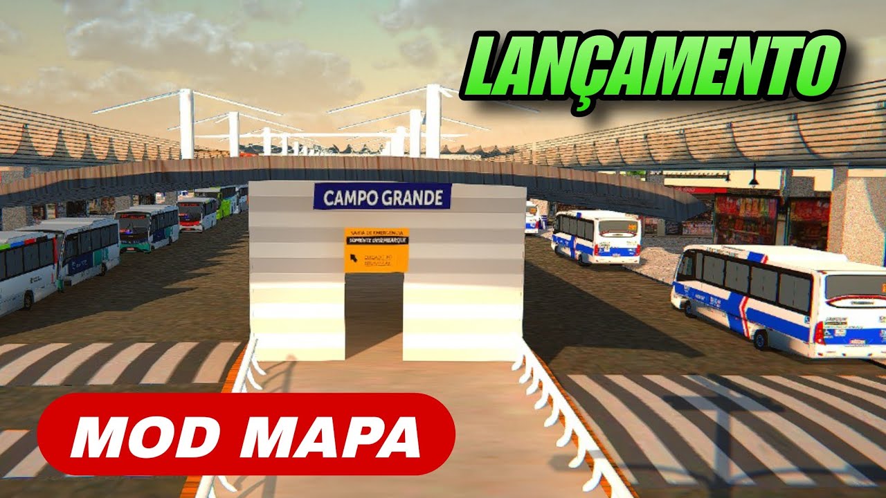 🟡 proton bus simulator - LANÇAMENTO! MOD MAPA!! DA CIDADE DO RJ