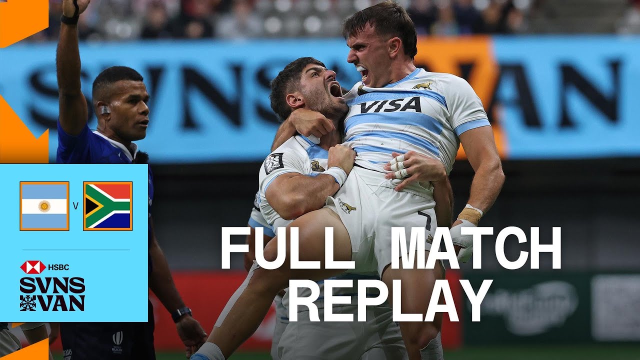 Argentina win AGAIN 🔥 | Argentina v South Africa | Vancouver HSBC SVNS 2025 | Full Match Replay