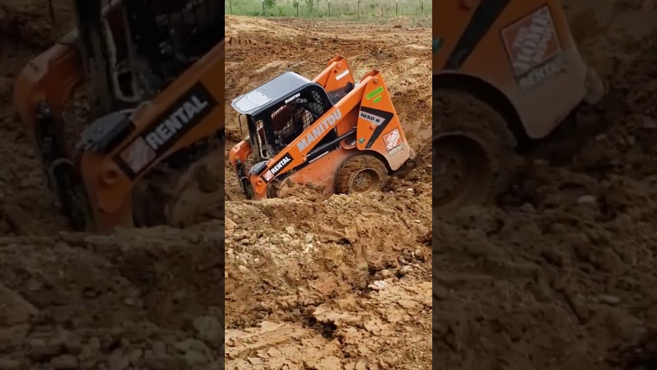 Digging the pond