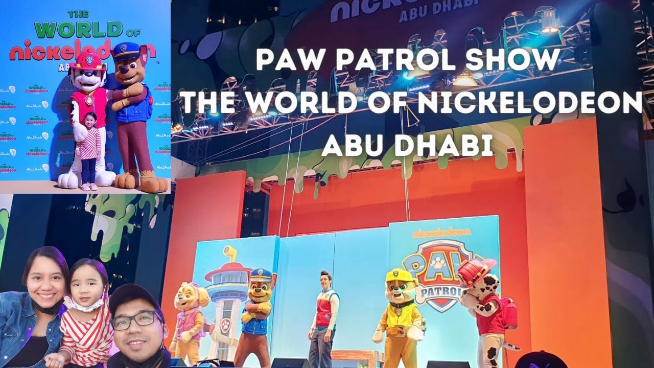 Paw Patrol Show at The World of Nickelodeon Abu Dhabi | MOTN Festival