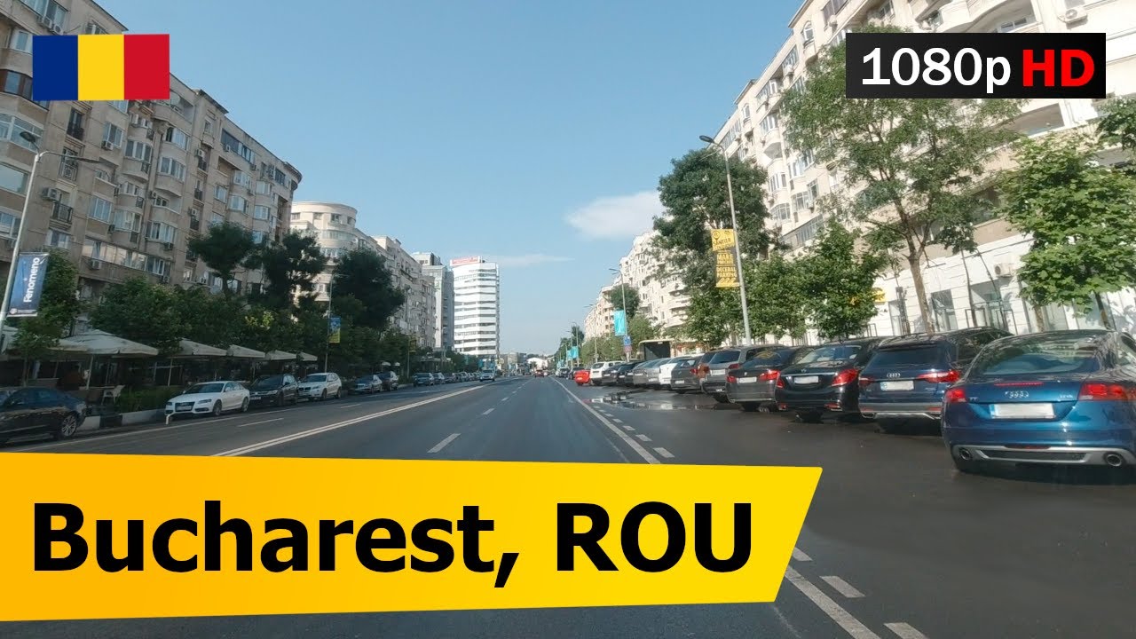 🔴 Bucharest, ROU • Sector 2 • Bulevardul Decebal → Bulevardul Basarabia【Full HD】 Bucuresti, Romania