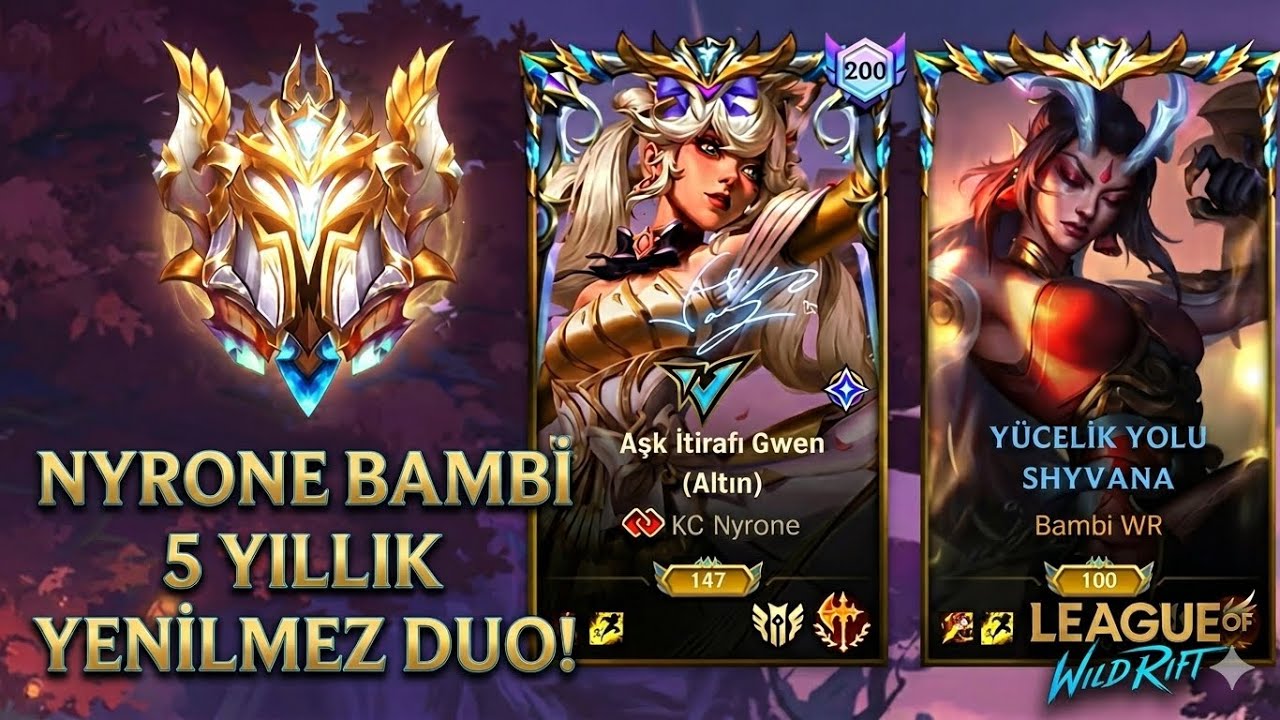 METANIN EN G&Uuml;&Ccedil;L&Uuml;S&Uuml; SHYVANA! DAHA G&Uuml;&Ccedil;L&Uuml;S&Uuml;N&Uuml; G&Ouml;RMEDİNİZ- Lol Wild Rift w- @nyronewr 