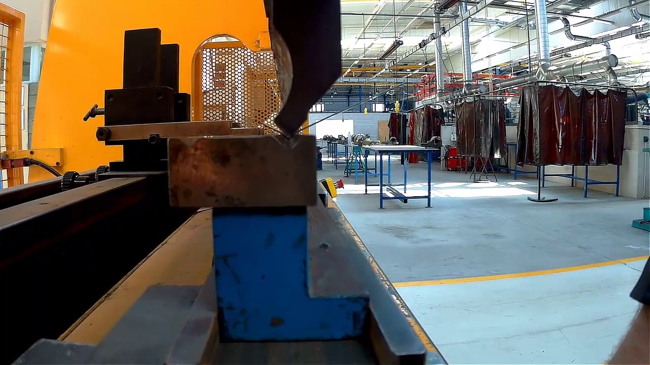 Réglage de l'angle de pliage Promecam
