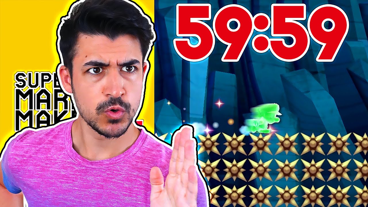 Quanti livelli di MARIO MAKER 2 riesco a battere in 1 ORA?