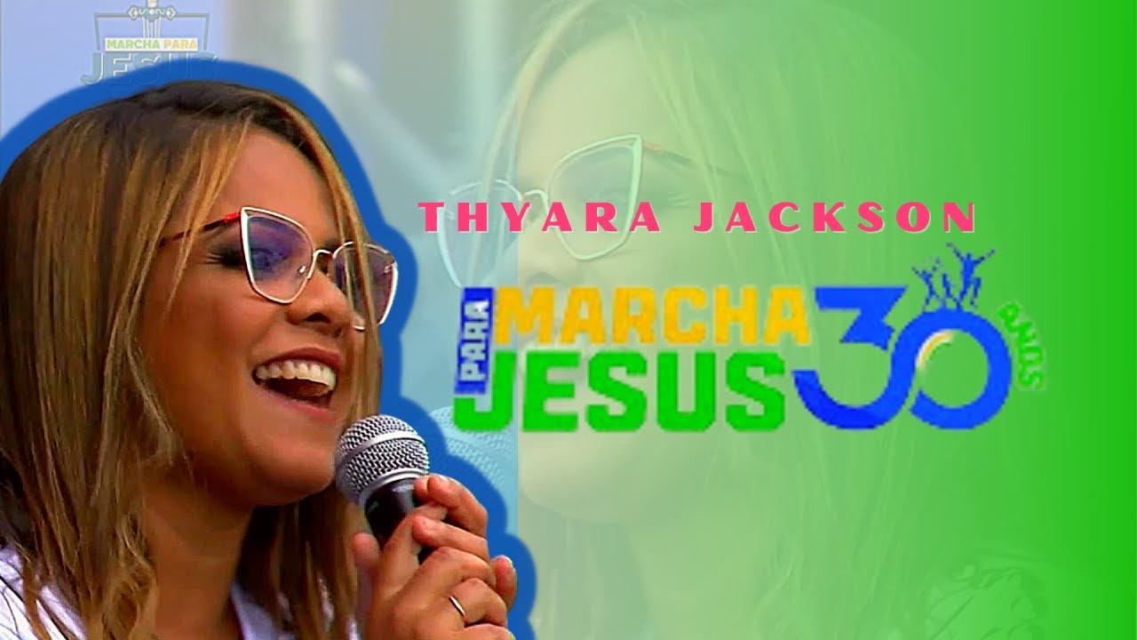 Thyara Jackson abre o Esquenta Marcha #jesus  #marchaprajesus