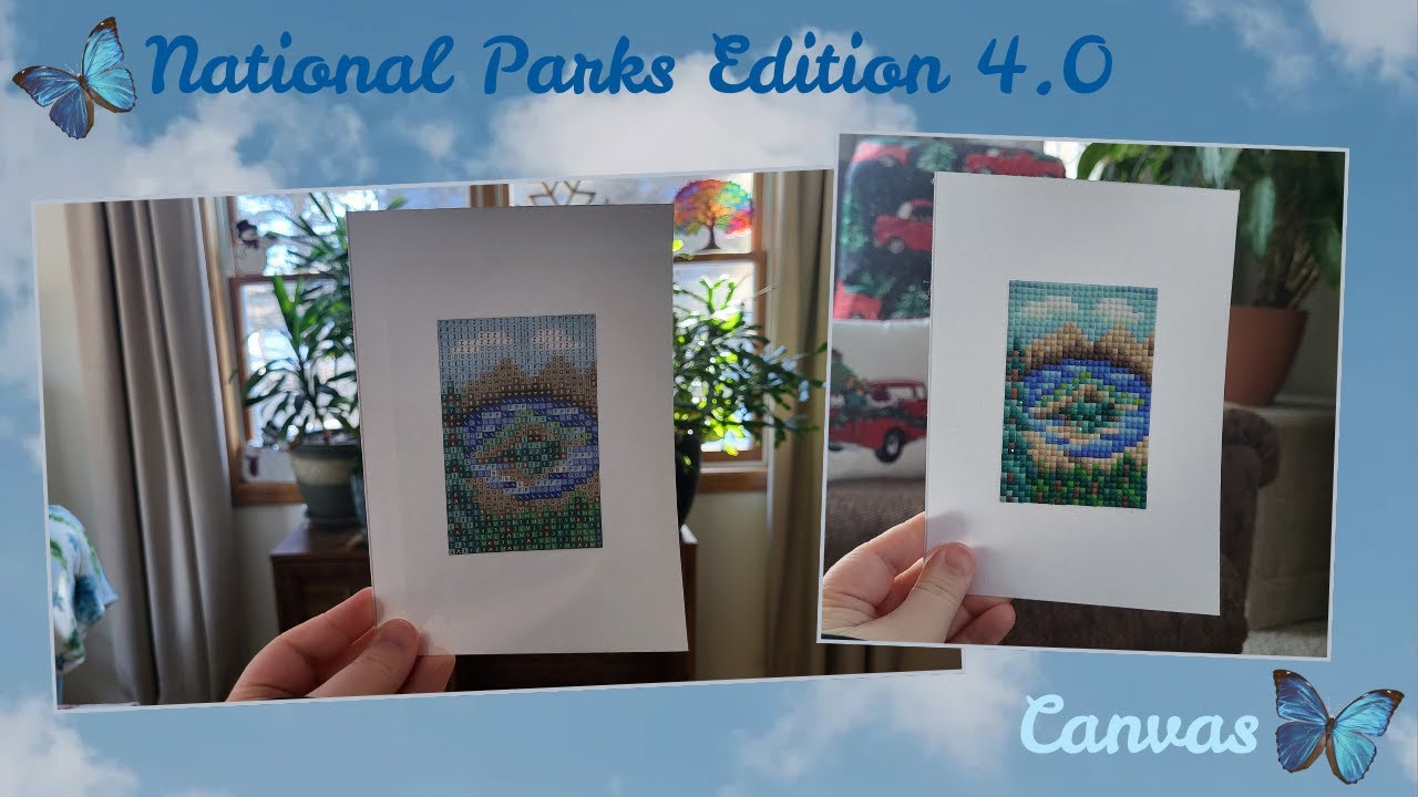 National Parks Edition 4.0: Crater Lake | Canvas | Diamond Painting