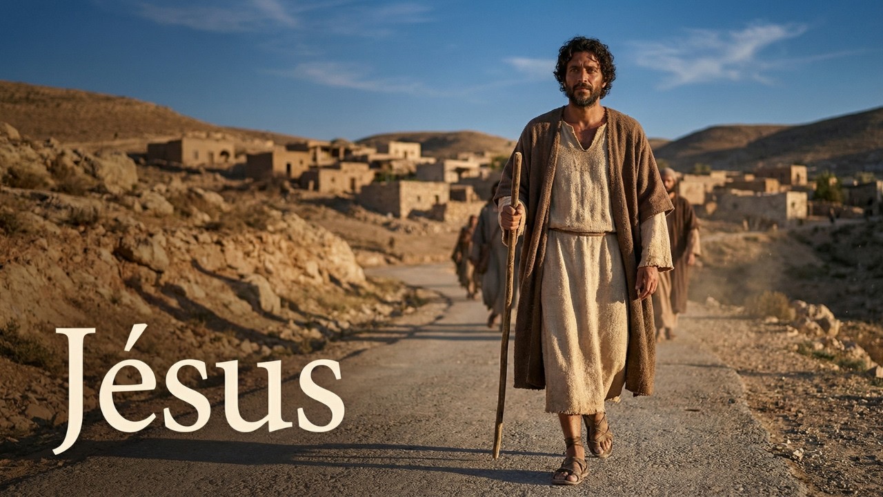 Ainsi Voyageait Jésus pour Proclamer l'Évangile du Royaume (Reconstitution avec l’IA)
