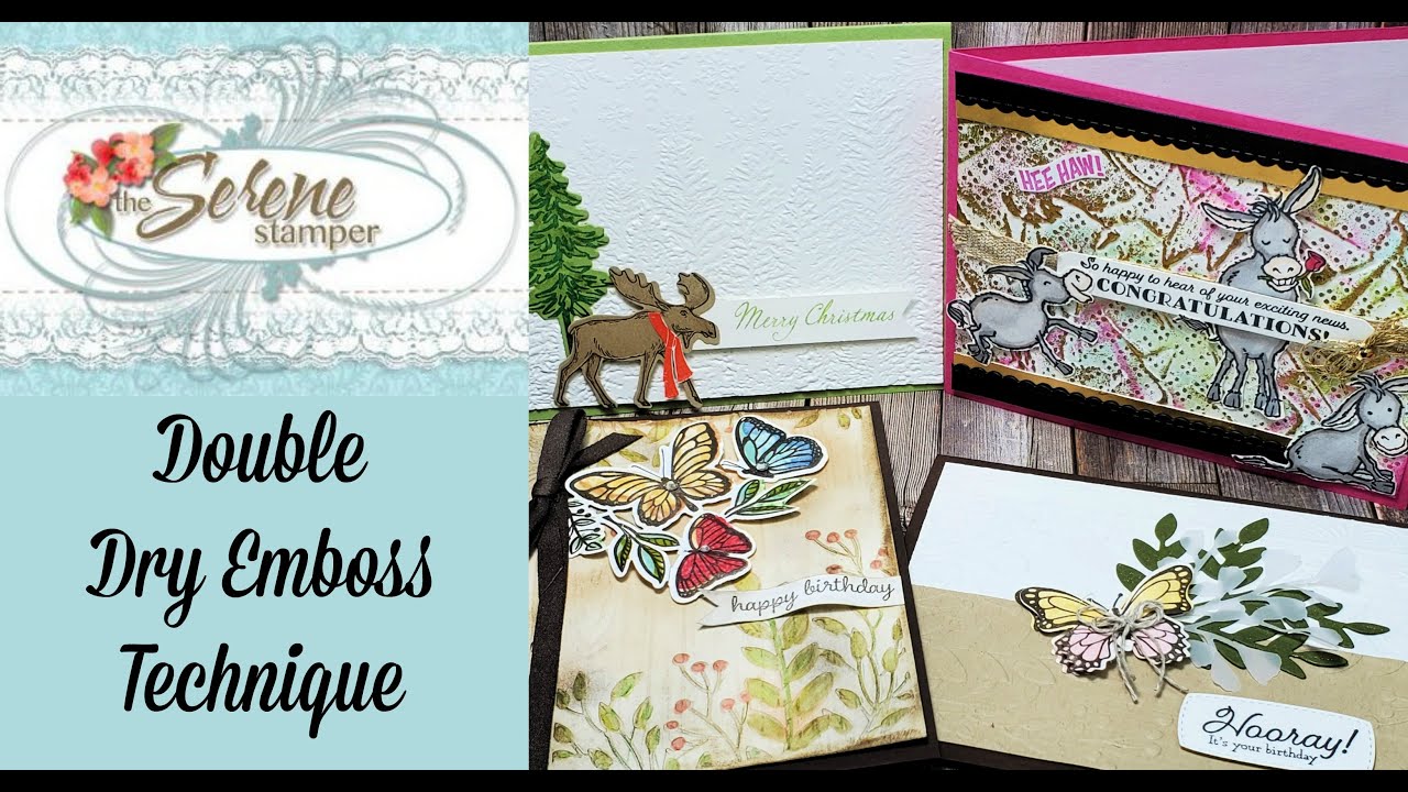 Double Dry Emboss Technique | Sneak Peek with NEW Stampin' Up! Products!