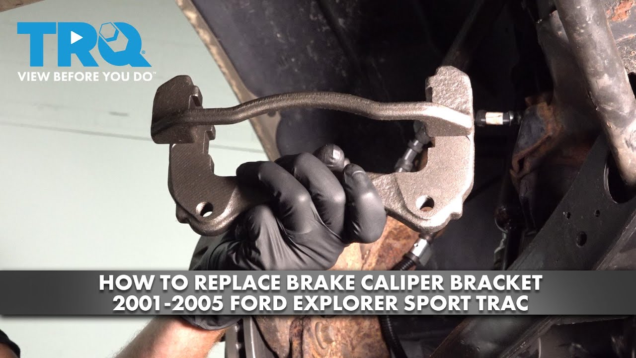 How to Replace Brake Caliper Bracket 2001-2005 Ford Explorer Sport Trac